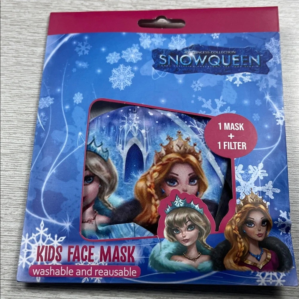 Frozen SnowQueen Kids Face mask